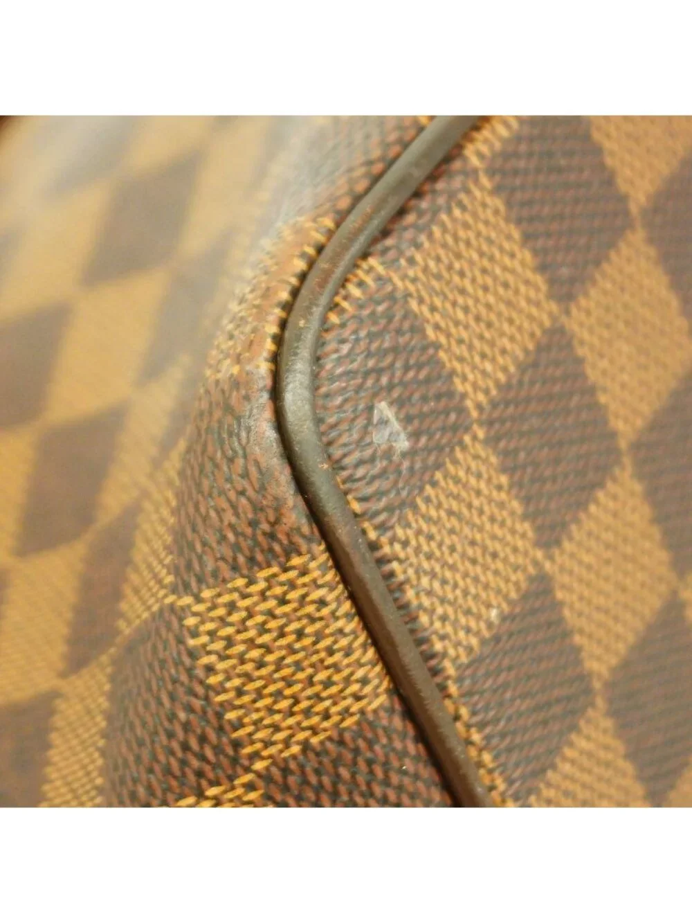 Louis Vuitton Handbag Damier Bergamo MM Ebene 2-Way